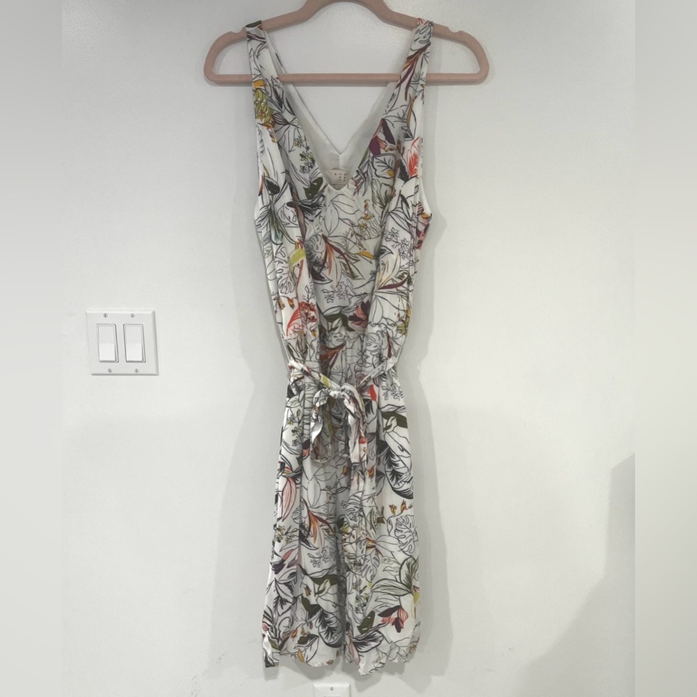 A New Day Floral A-Line Dress Women’s L